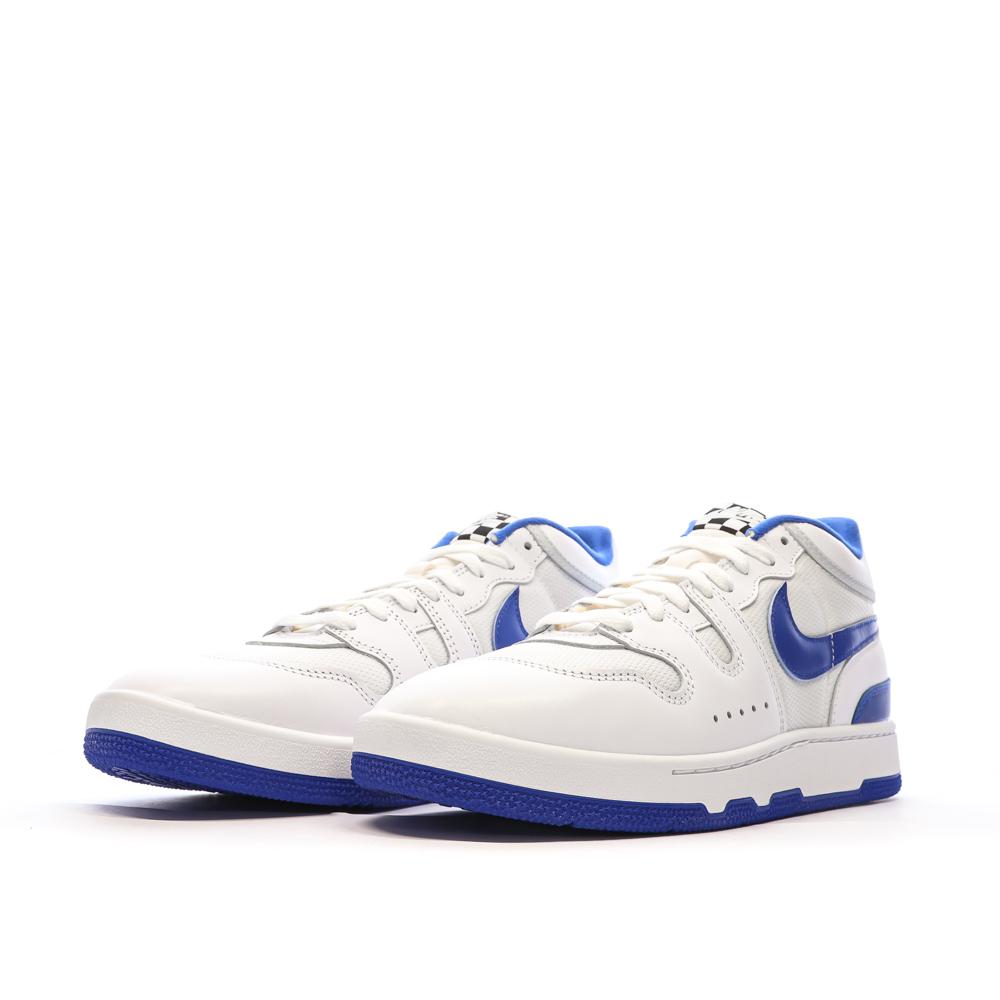 Baskets Blanches/Bleu Homme Nike Attack vue 6