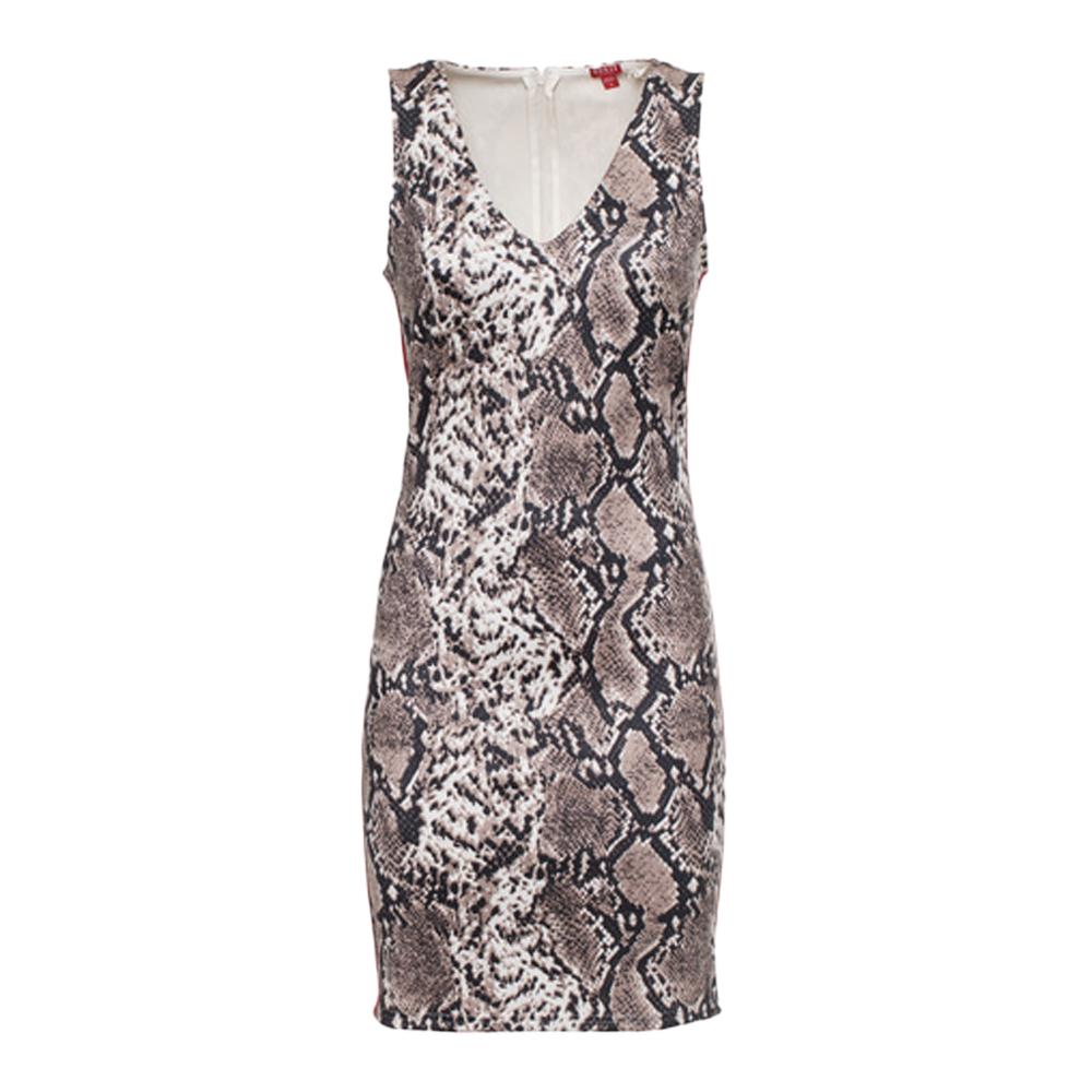 Vestido estampado beige mujer Guess Bonnie barato
