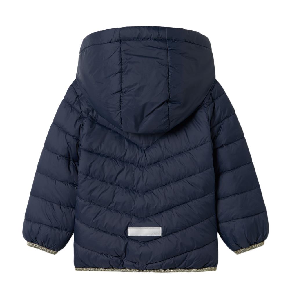Girl's navy padded jacket Name it Monay MBE Photo of the Espace des Marques %store% store - view of %key%