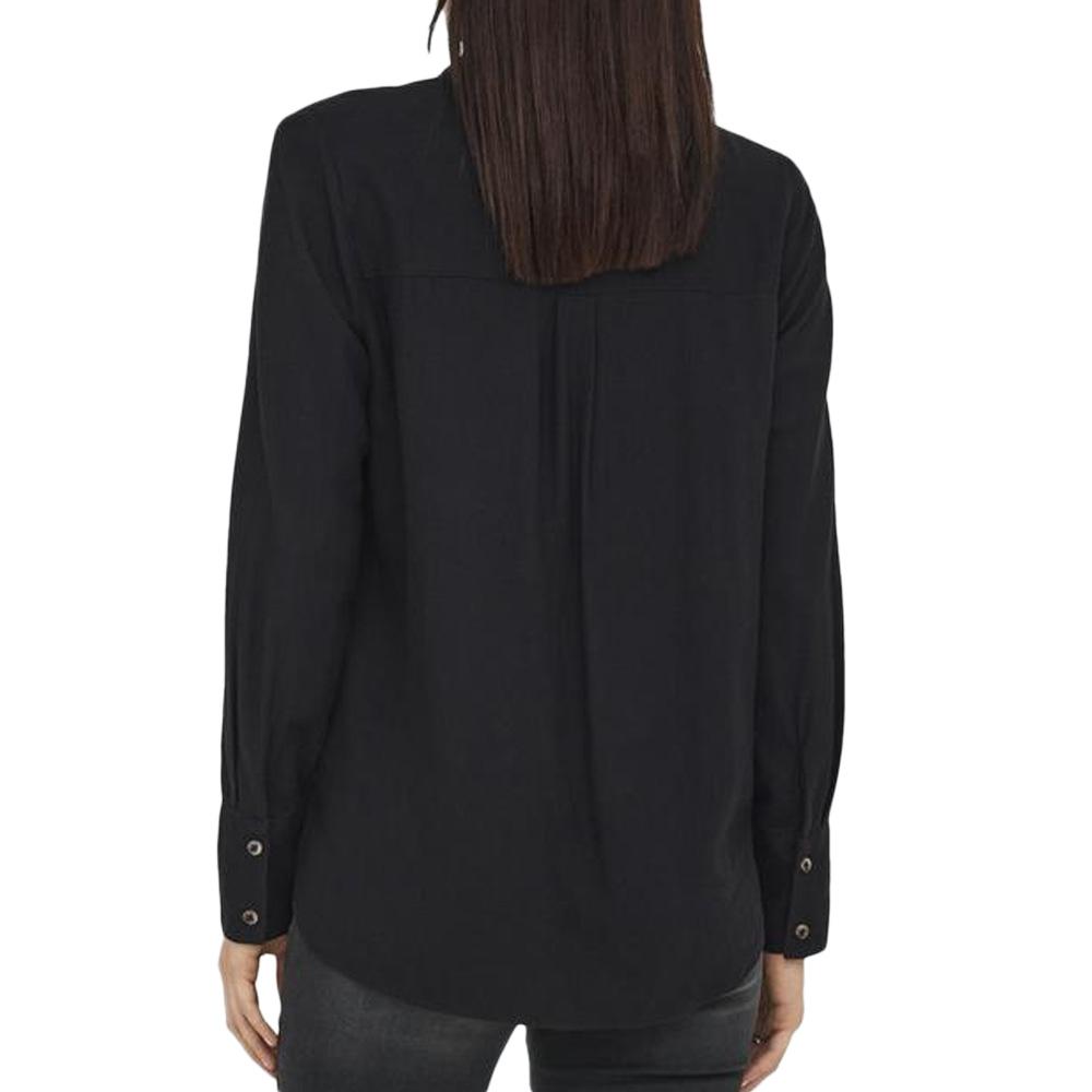 Chemise Noir Femme JDY Linen vue 2
