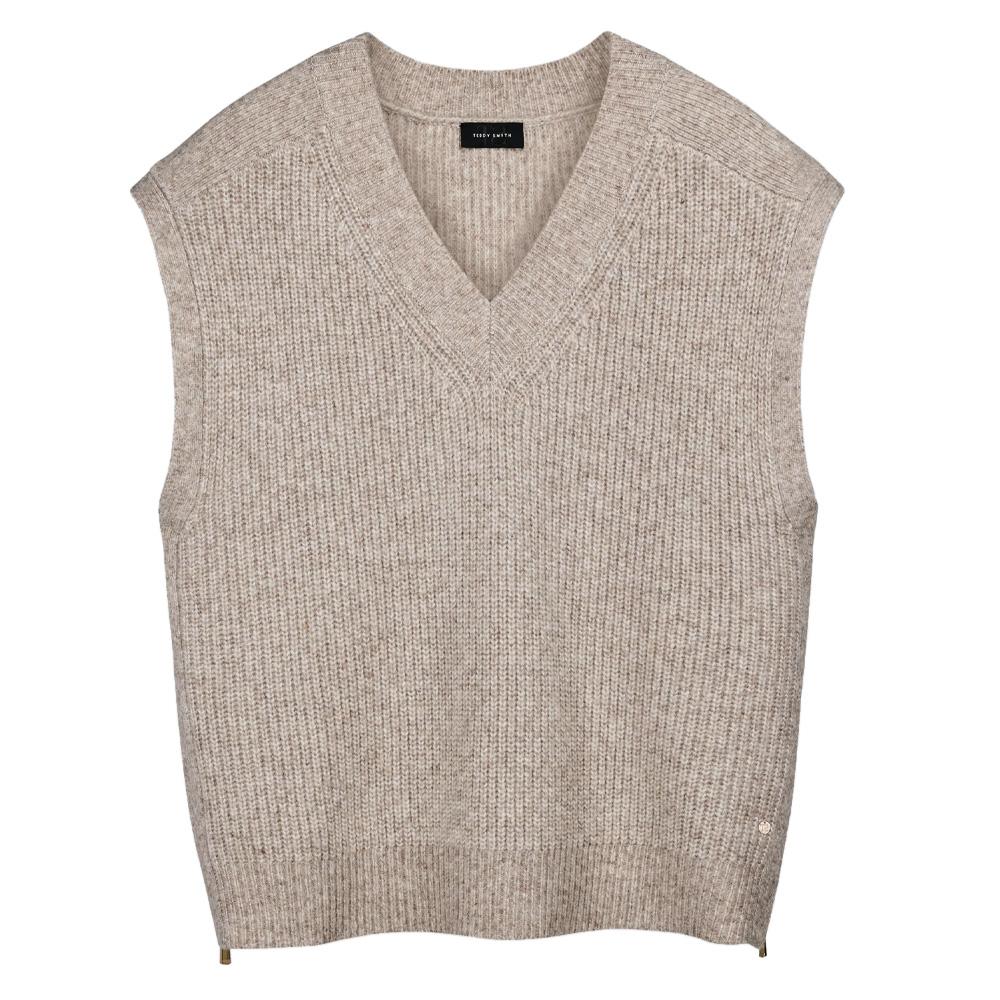 Pull Beige Femme Teddy Smith Milo pas cher