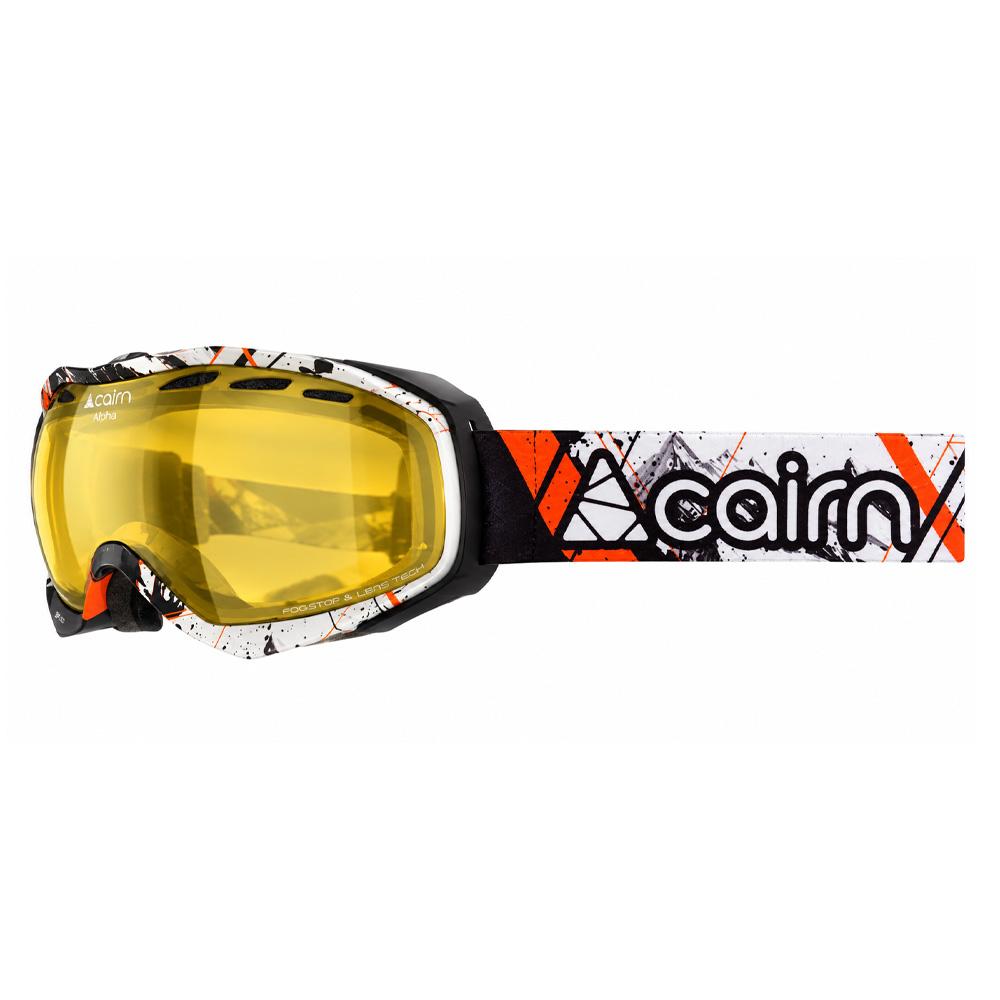 Gafas de esquí blancas/negras/rojas unisex Cairn Alpha Spx1 barato