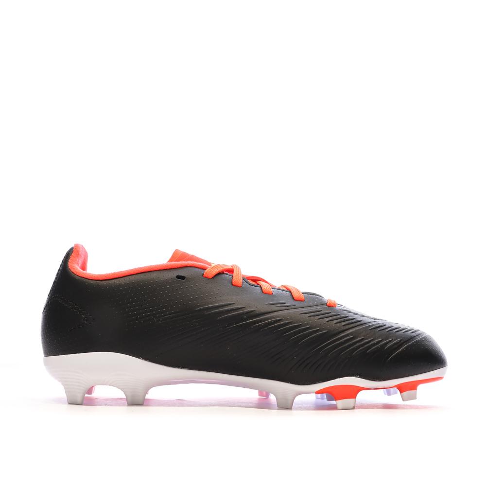 Chaussures de Foot Noires Junior Adidas Predator League L FG vue 2