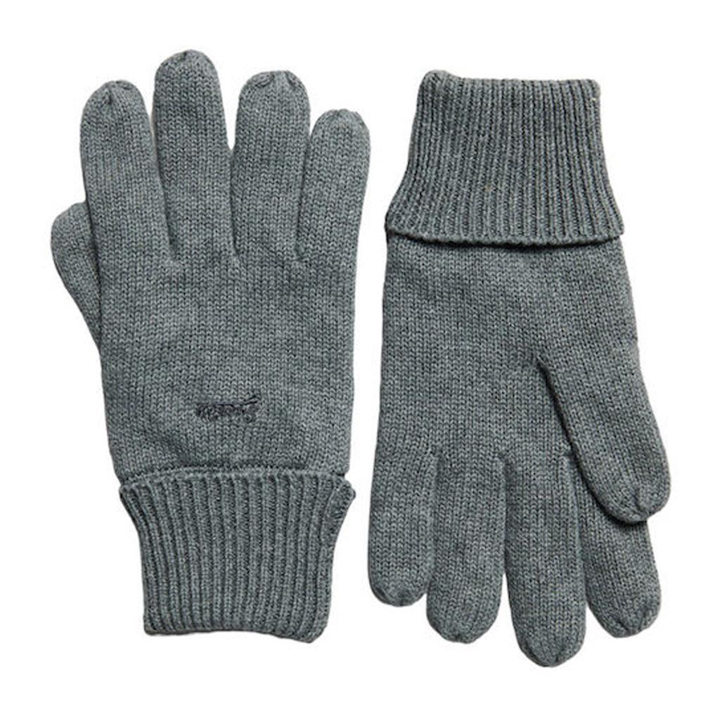 Handschuhe Grau Herren Superdry Knitted günstig