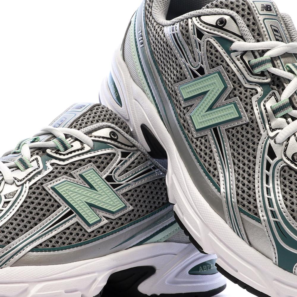 Baskets Vertes/Argent Homme New Balance 740 vue 7