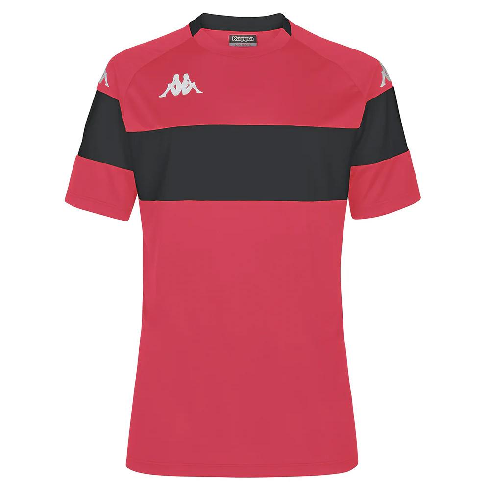Kappa Dareto Men's Red/Black Sports T-Shirt 33133WWJR affordable