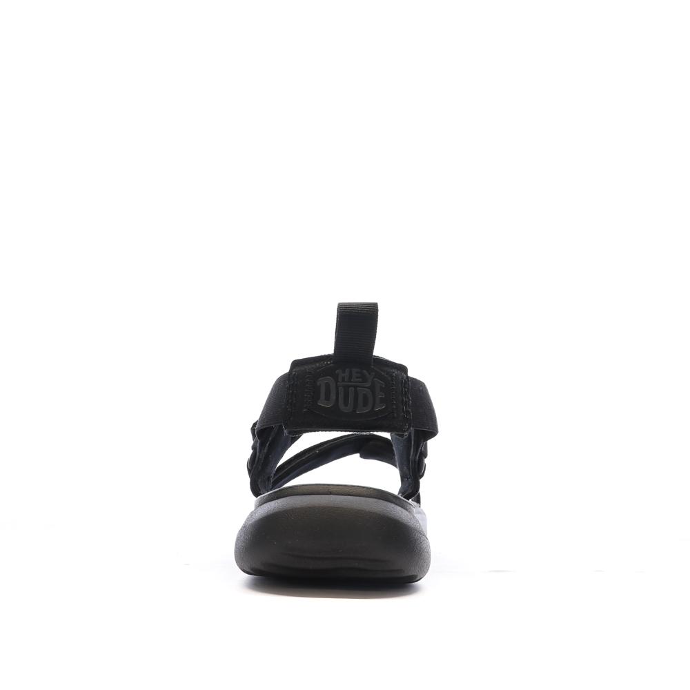 Hey Dude Carson Men's Black Sandals Photo of the Espace des Marques %store% store - view of %key%
