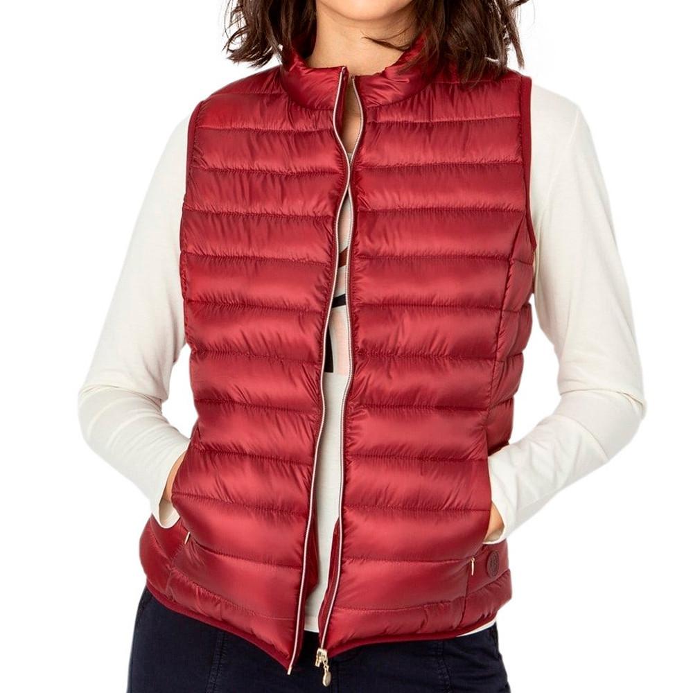 Women's red TBS Naelisan sleeveless jacket affordable