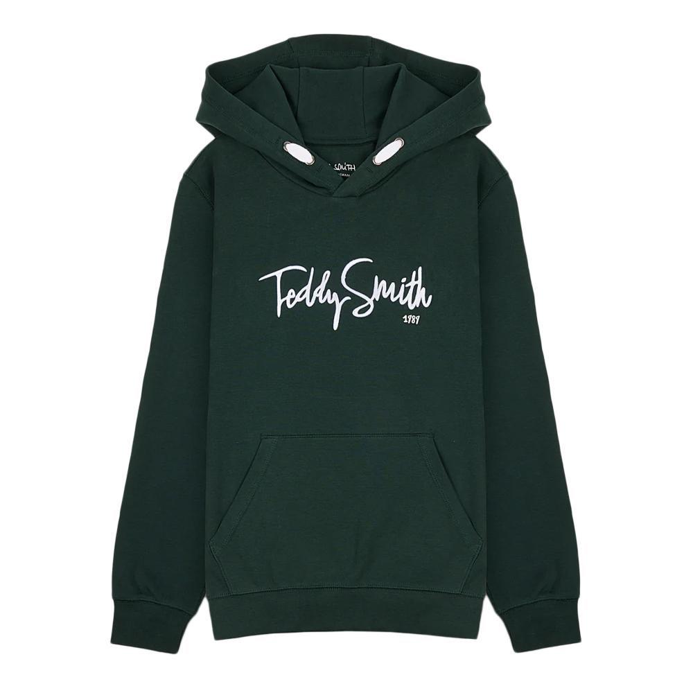 Dunkelgrüner Kapuzenpullover für Jungen von Teddy Smith, Evry1 günstig