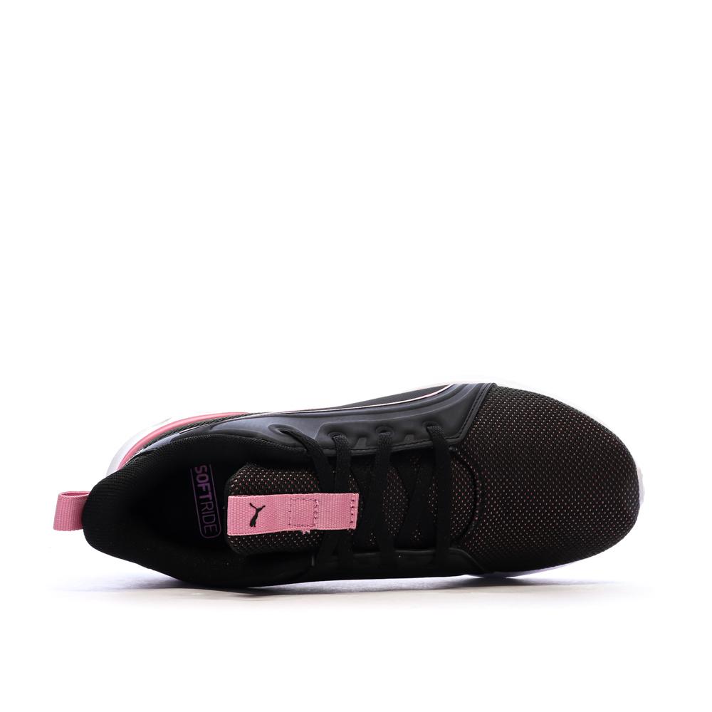 Baskets Noir/Rose Puma Softride Carson vue 4
