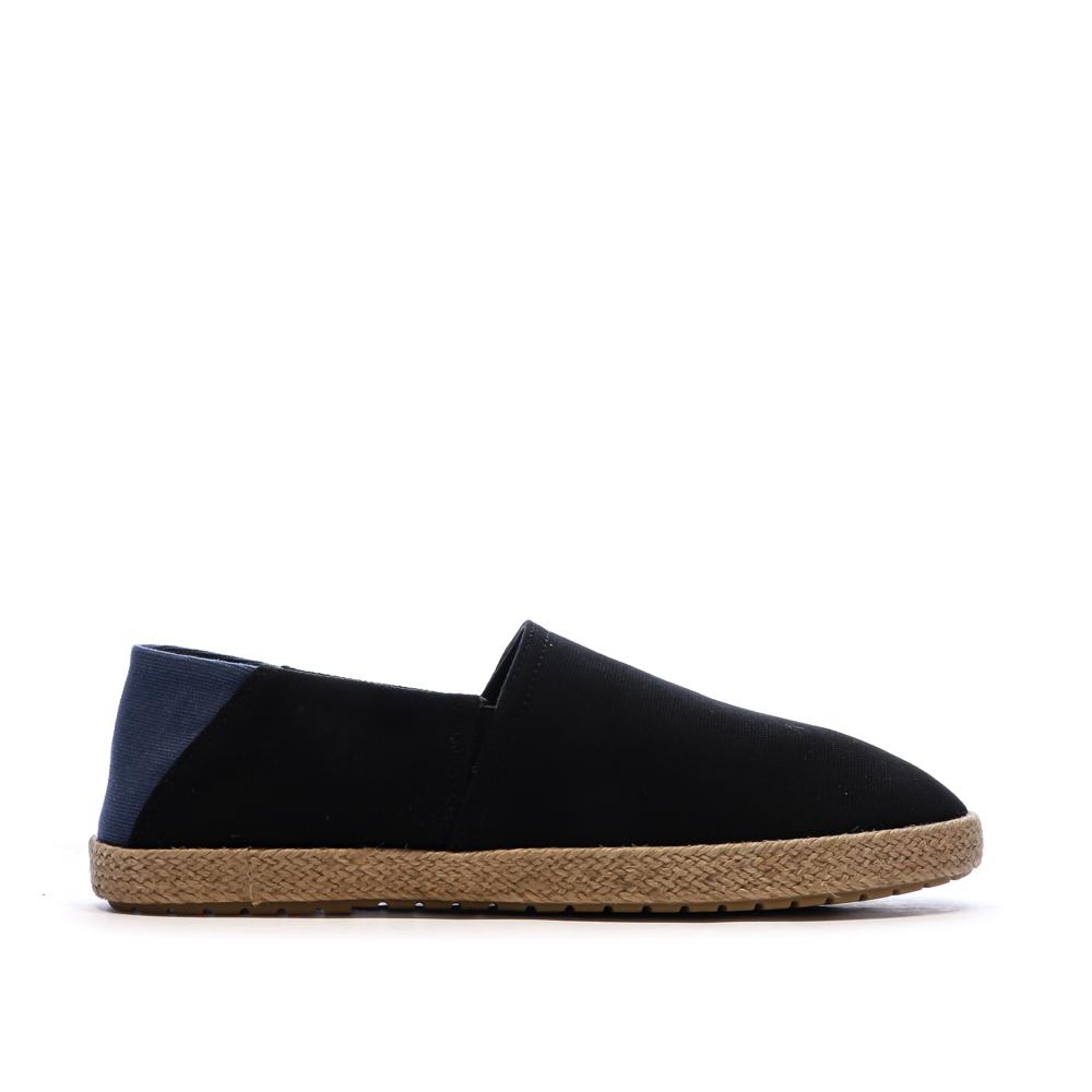 Espadrillas negras/azules para hombre Tommy Hilfiger Core ver 2