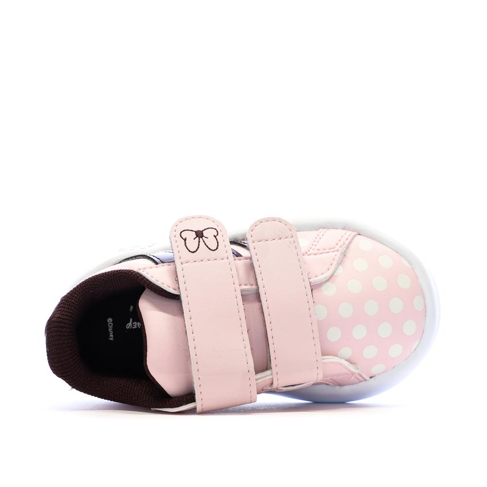 Adidas Minnie Rose Sneaker für Baby-Mädchen, groß, kurz Ansicht 4