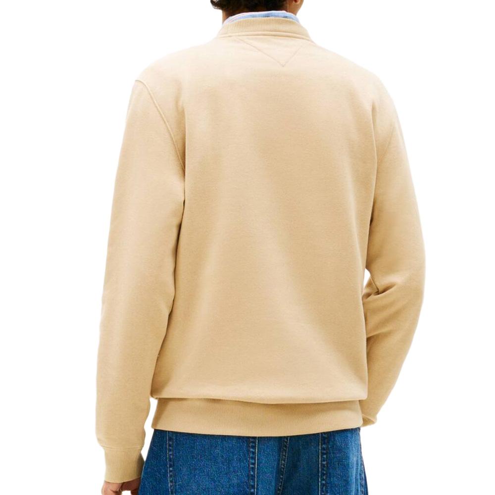 Sweatshirt Beige Herren Tommy Hilfiger Reg Flag Crewsp Ansicht 2