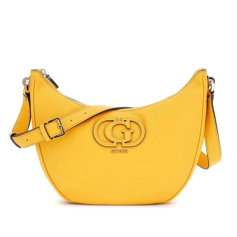 Sac à bandoulière Jaune Femme Guess Shoulder pas cher