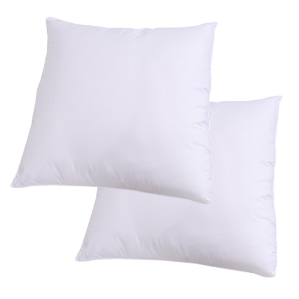 2 x weiche „Blanc Dodo“-Kissen, 60 x 60 Ansicht 2