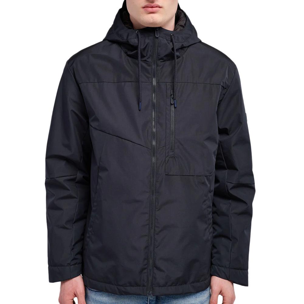 Parka negra de hombre Teddy Smith Olivan barato