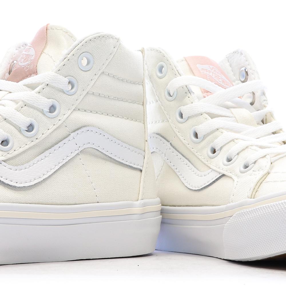 Zapatillas niña beige Vans Flower ver 7