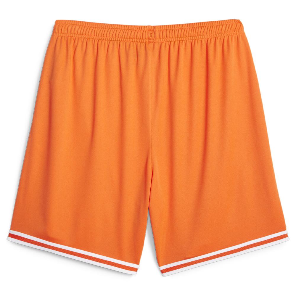 Pantalón Corto Baloncesto Hombre Naranja Puma Hoops Team Game Short ver 2
