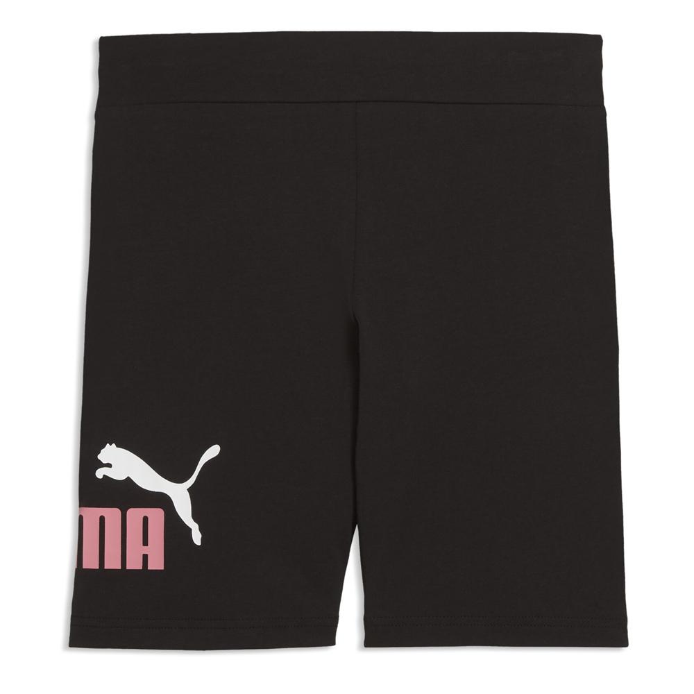Pantalón corto negro/rosa para niña Puma Ess 2 Color ver 2