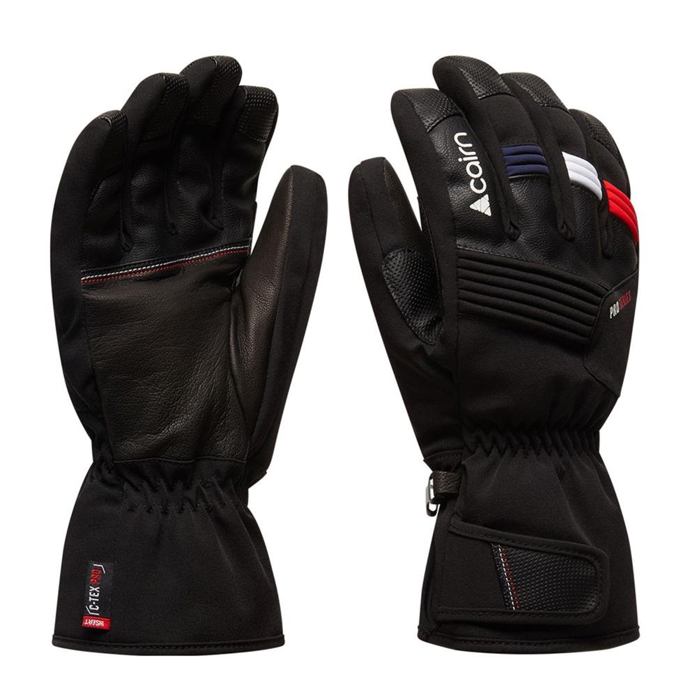Guantes de esquí negros para hombre Cairn Nordend2 barato