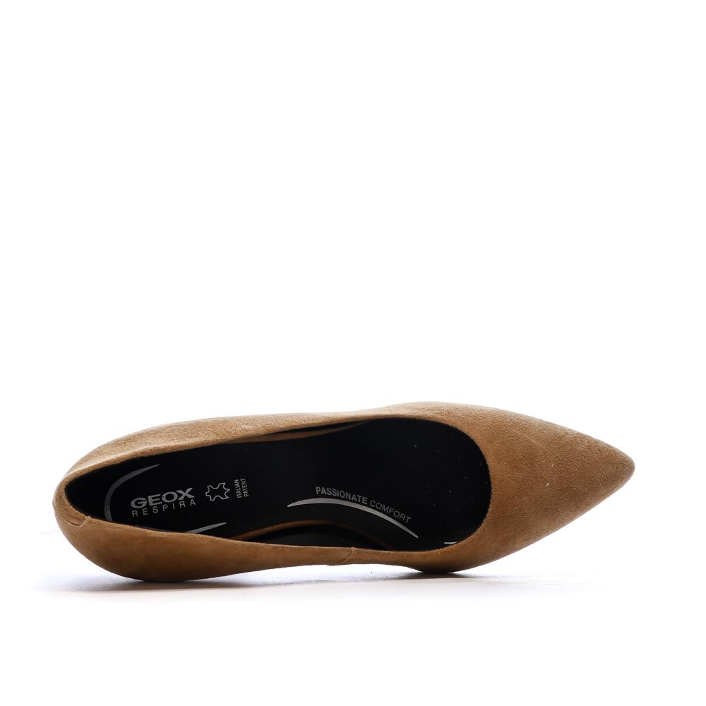 Camel Women's Geox Bigliana Court shoes Photo of the Espace des Marques %store% store - view of %key%