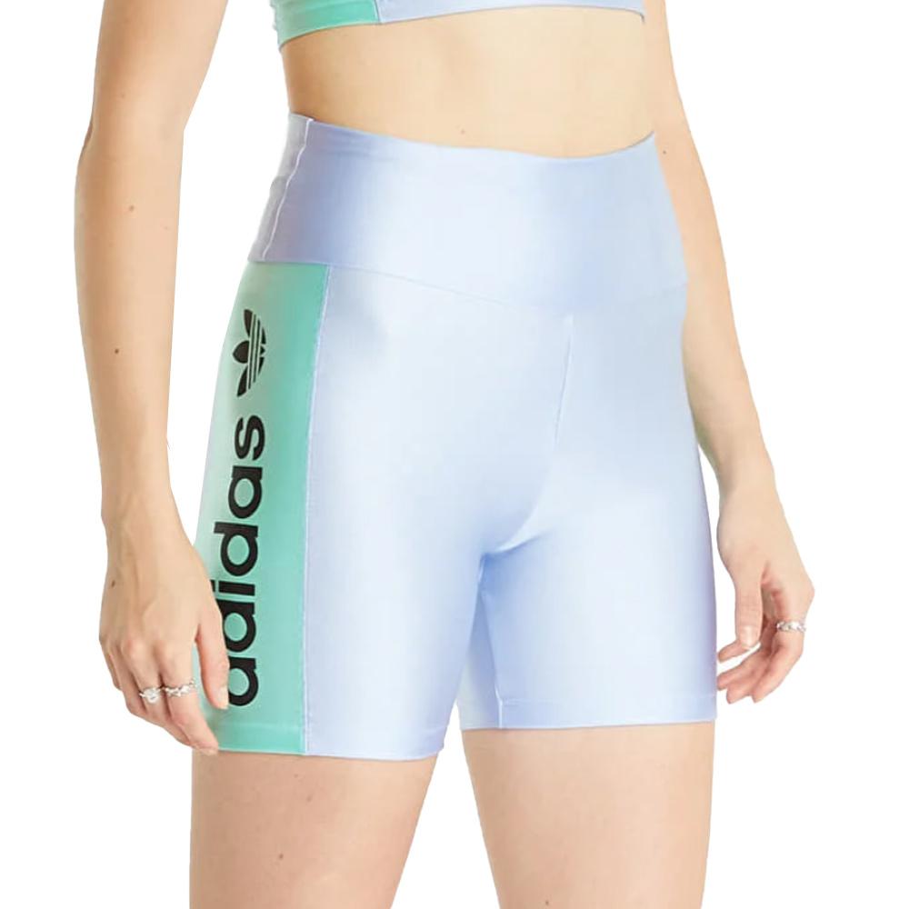 Lila Damen Adidas Sport Shorts Leggings günstig