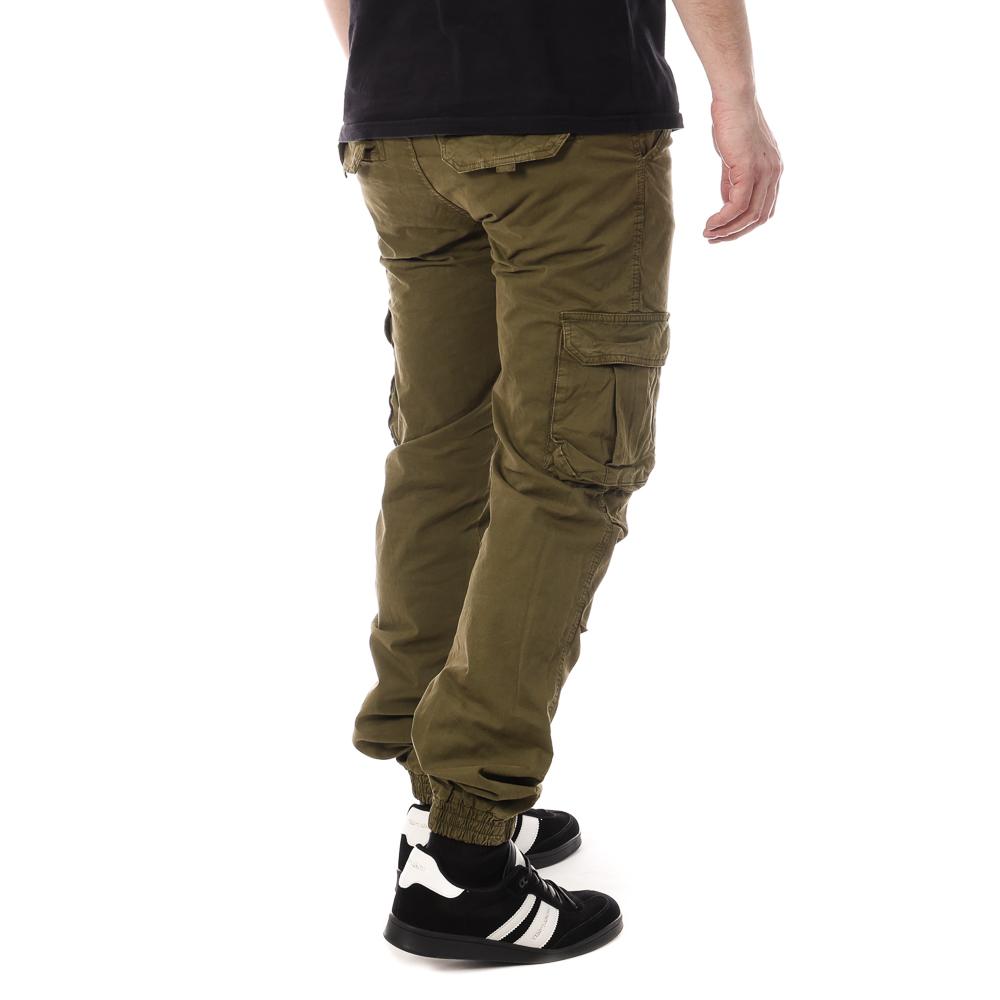 Pantalon Cargo Kaki Homme Paname Brothers Carlos vue 2