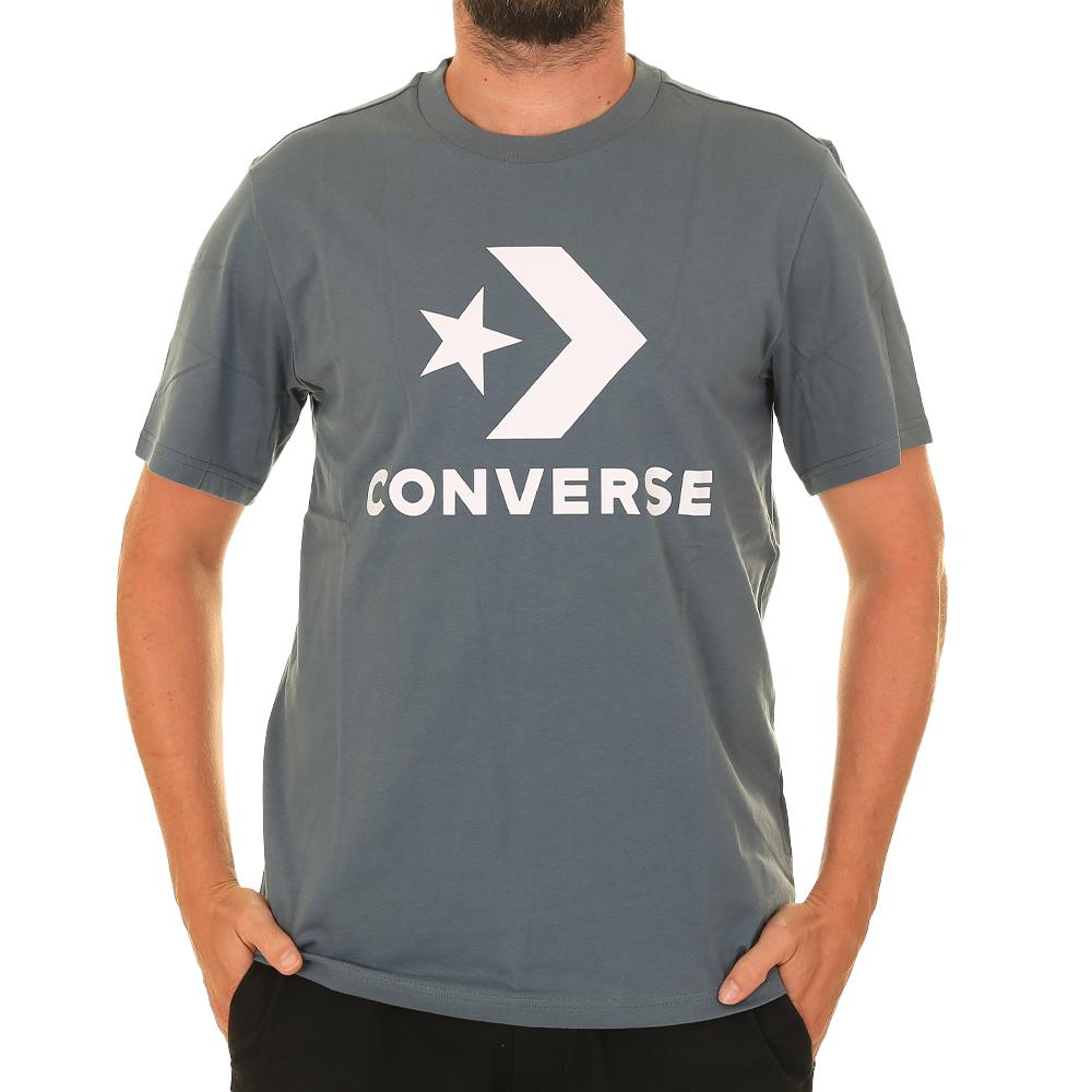 Converse Herren Grau T-Shirt Large günstig