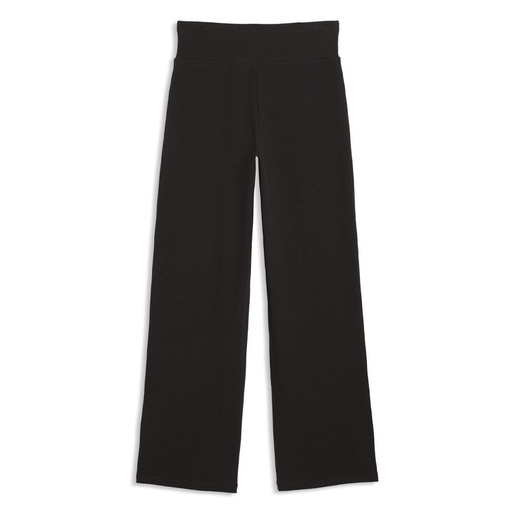 Pantalon Large Noir Femme Puma Elevated vue 2