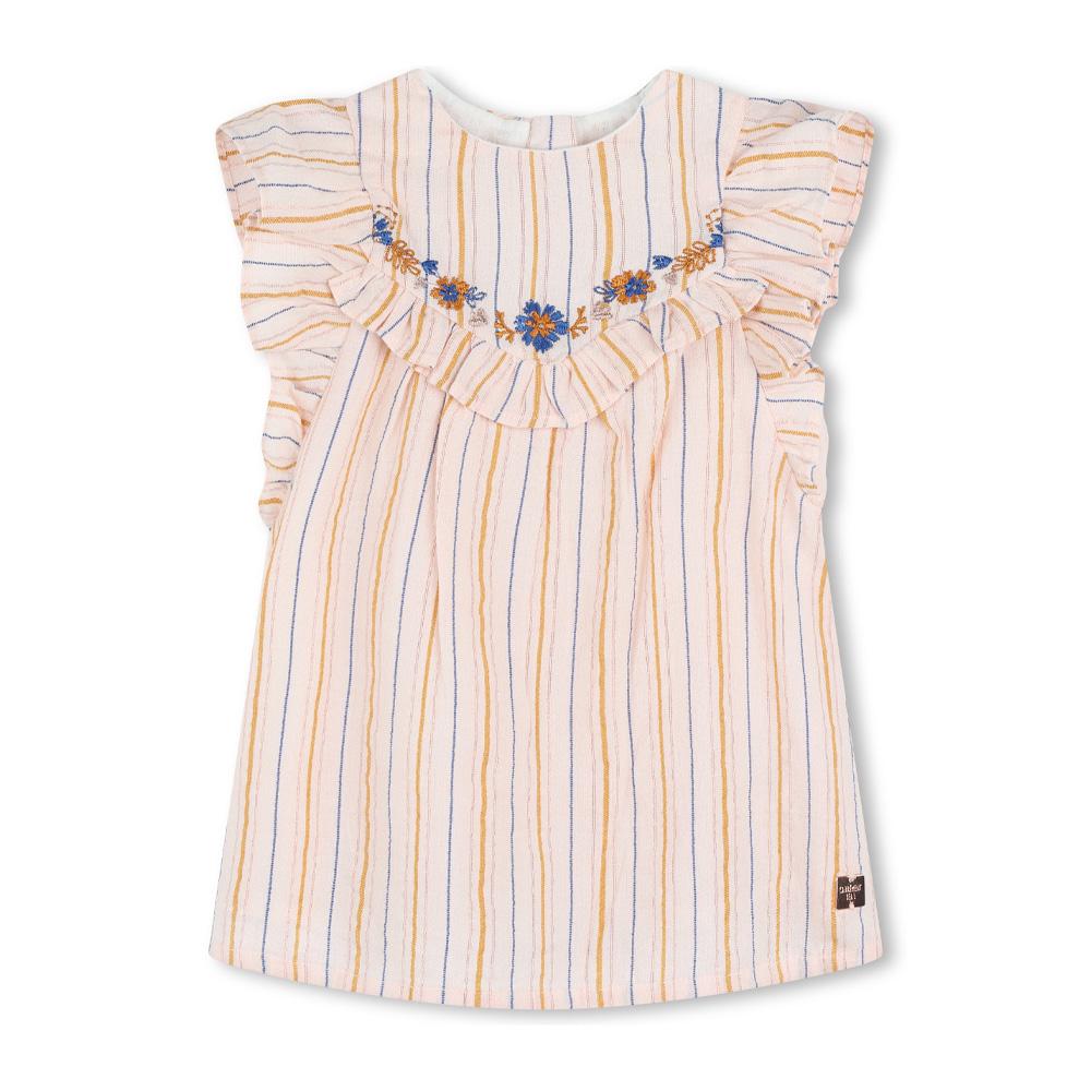 Pink Stripe Dress Baby Girl Carrément Beau Y30097 affordable
