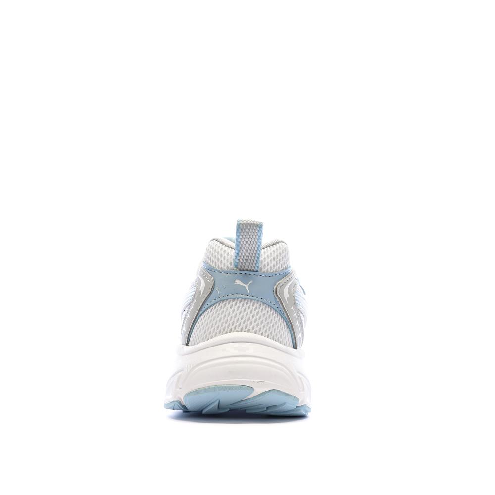 Weiße/hellblaue Puma Morphic Sneaker für Jungen Ansicht 3
