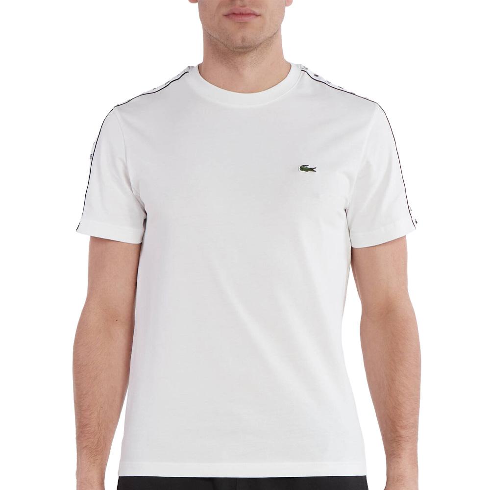 Weißes Herren-T-Shirt von Lacoste TH7404 günstig
