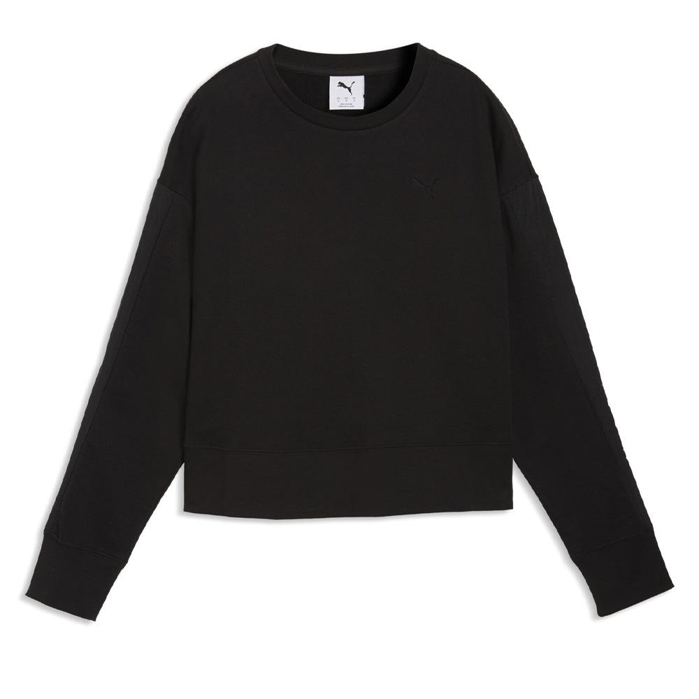 Sweat Noir Femme Puma Her pas cher