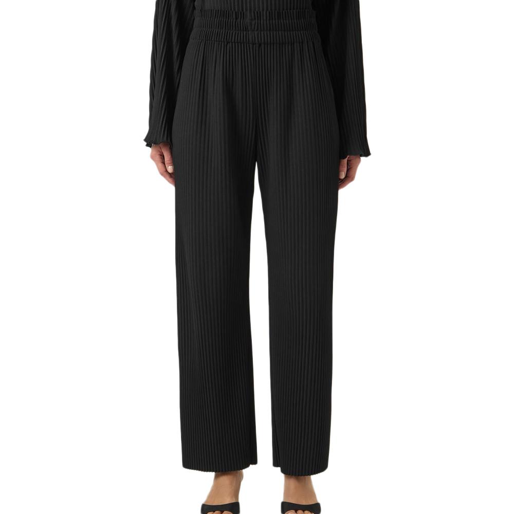 Pantalon fluide Noir Femme YAS Yasalisa pas cher