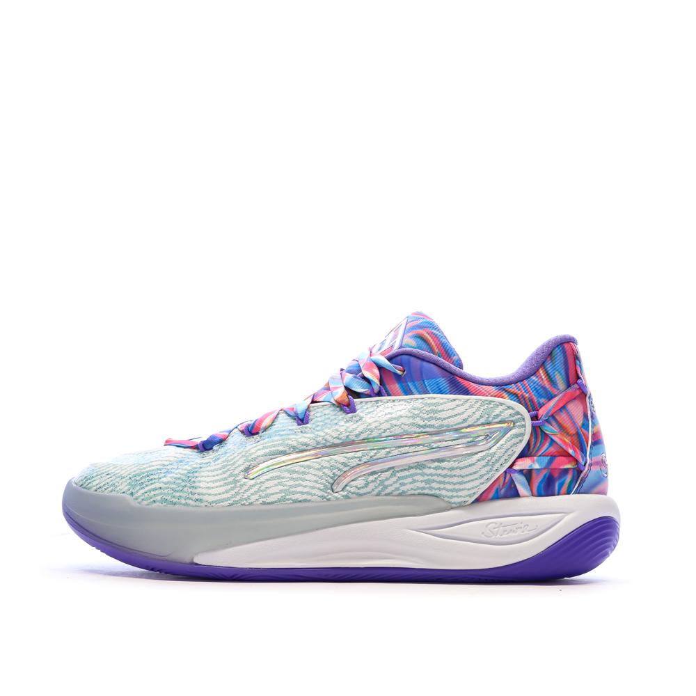 Puma Basketball Shoes White/Blue For Men Stewie affordable
