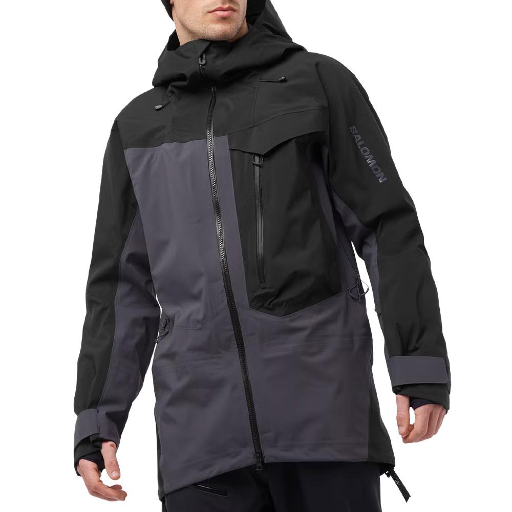 Chaqueta Shell negra para hombre Salomon Moon Patrol barato
