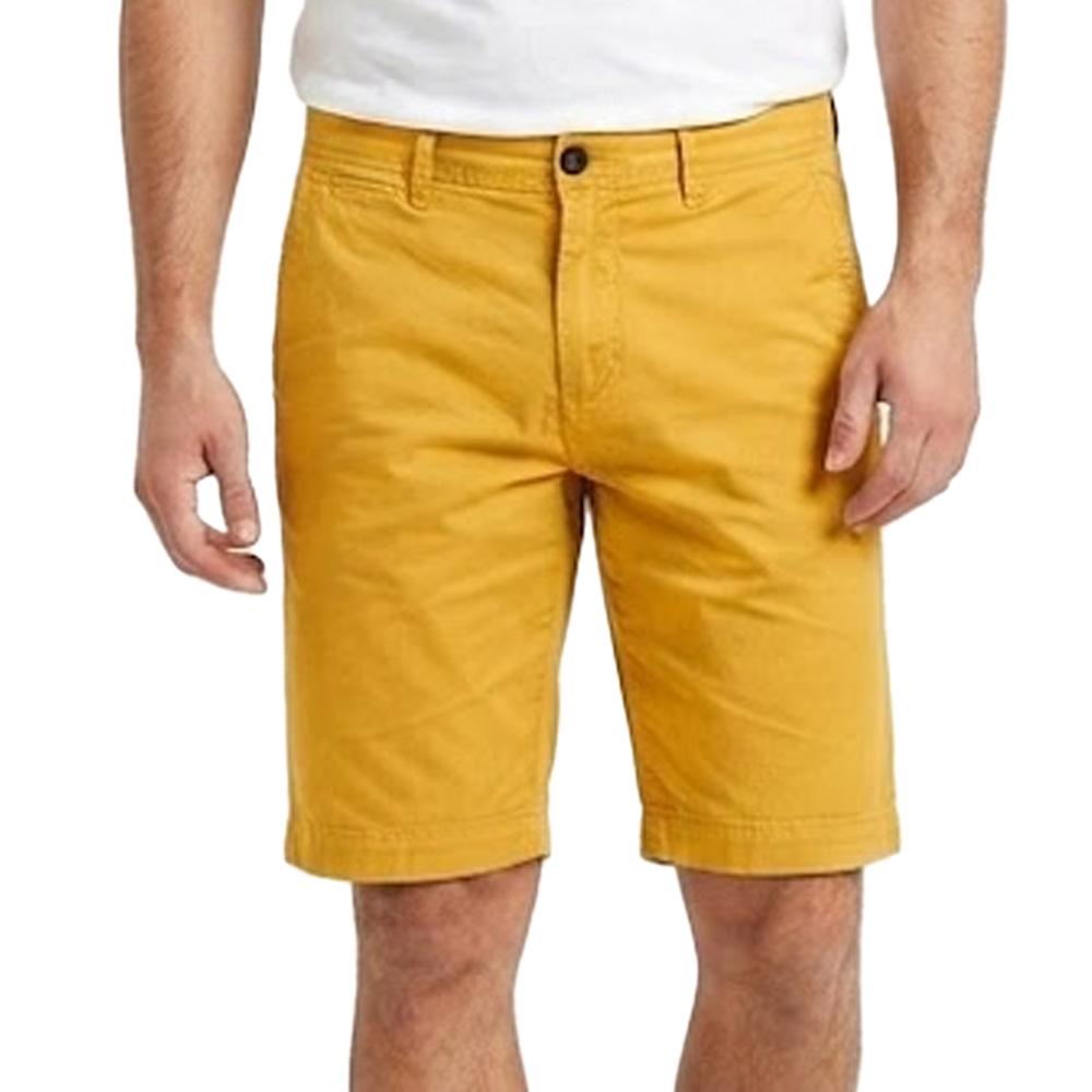 Pantalones cortos chinos Teddy Smith amarillos para hombre 10415076D barato