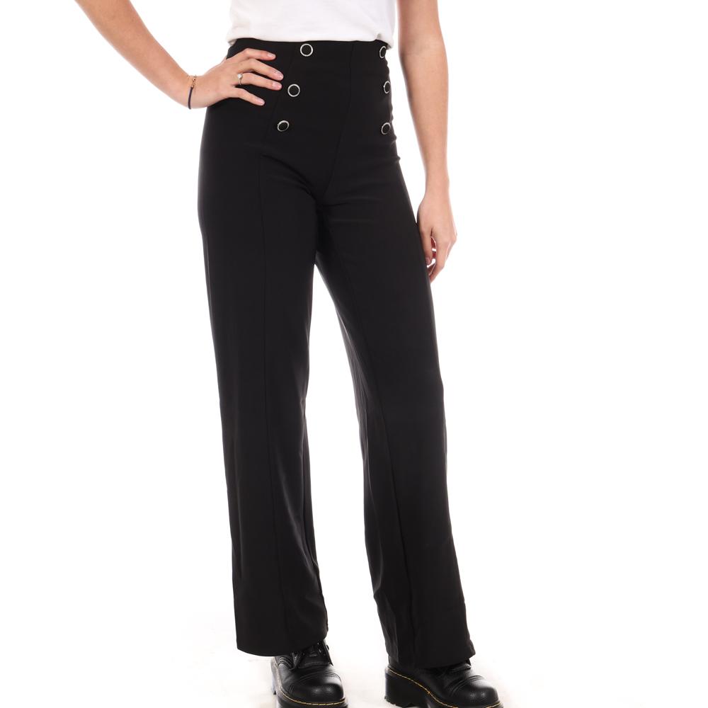 Pantalones negros de mujer Monday Premium 0088 barato