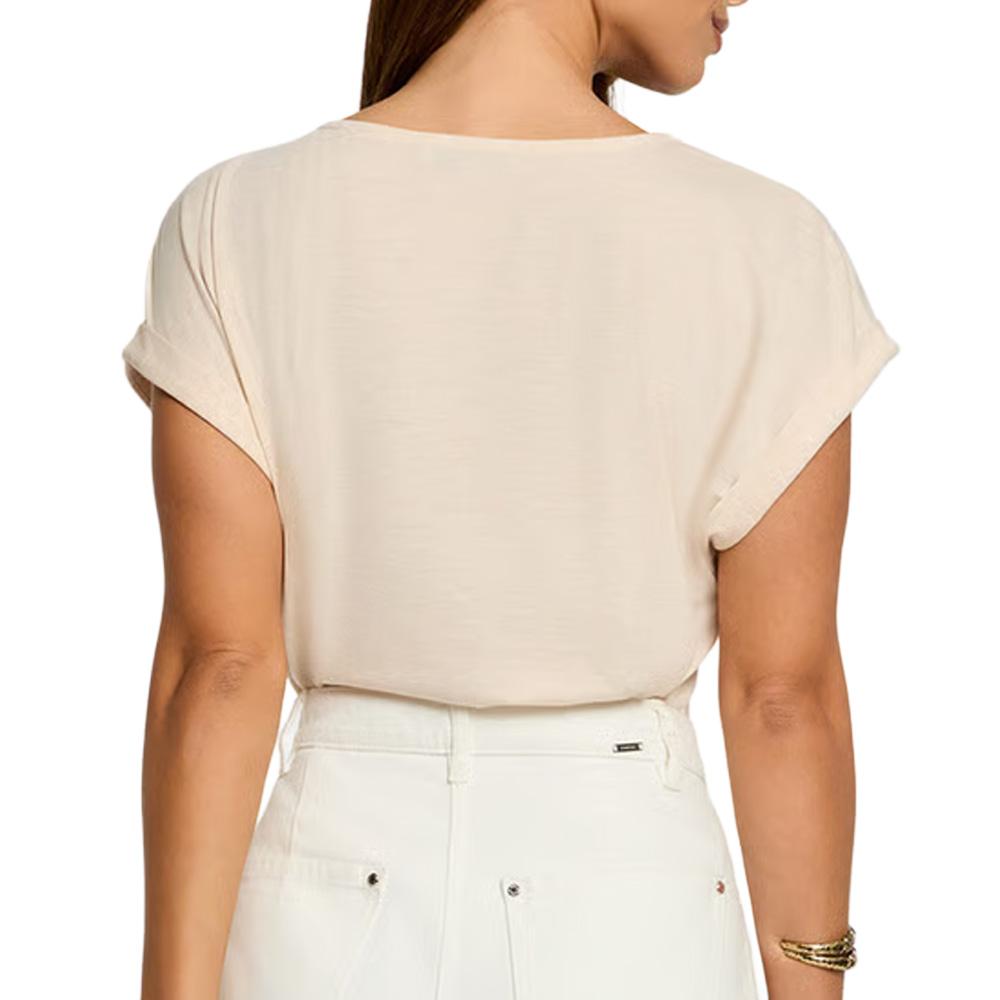 Hellbeiges Damen-T-Shirt Morgan DIANA Ansicht 2