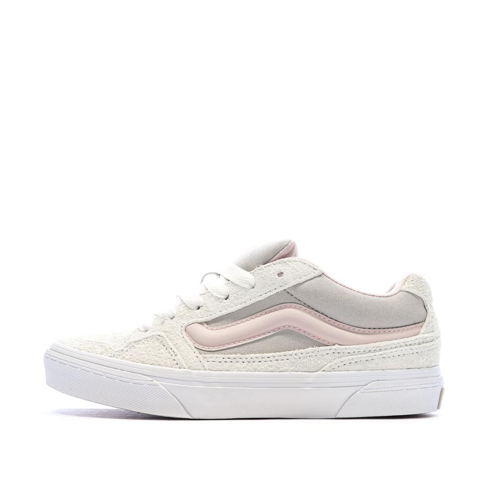 Vans Caldrone Women's White/Light Pink/Grey Trainers affordable
