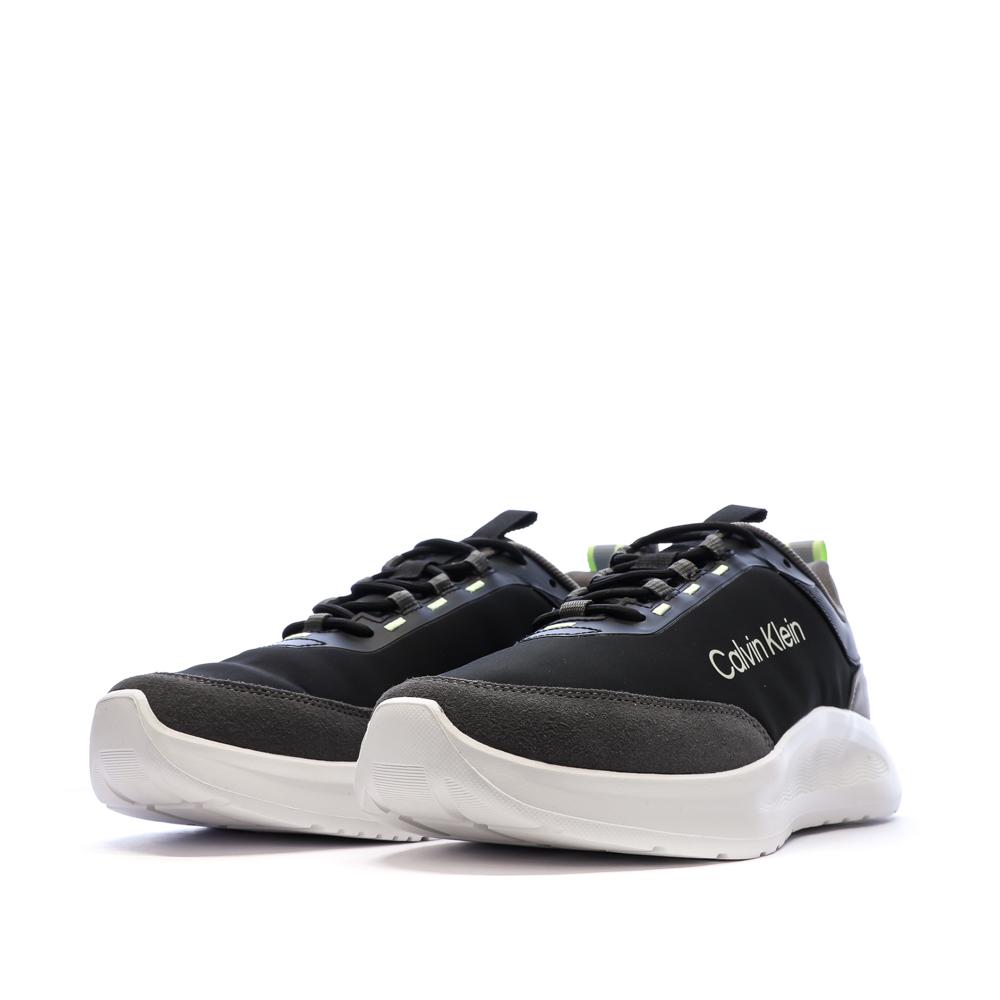 Baskets Noir Homme Calvin Klein Jeans Light Eva Run vue 6