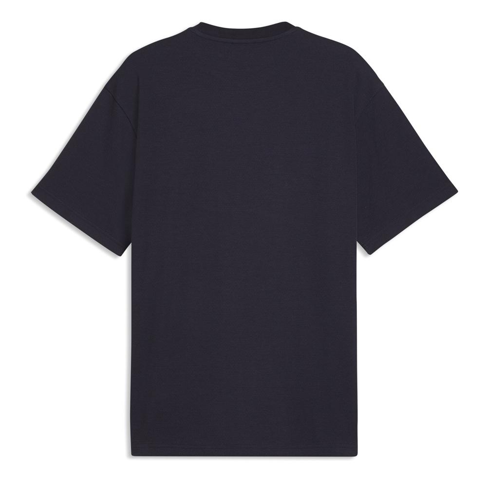T-Shirt Oversize Bleu Marine Homme Puma Elevated vue 2