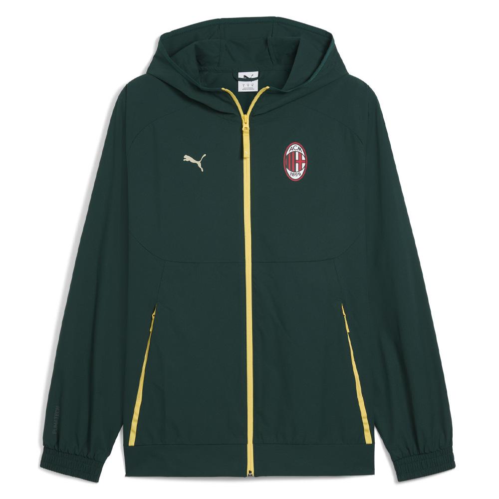 AC Milan Chaqueta verde oscuro para hombre Puma Pumatech barato