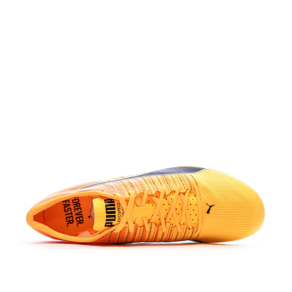Chaussures à pointes Orange Mixte Puma Evospeed Brush vue 4