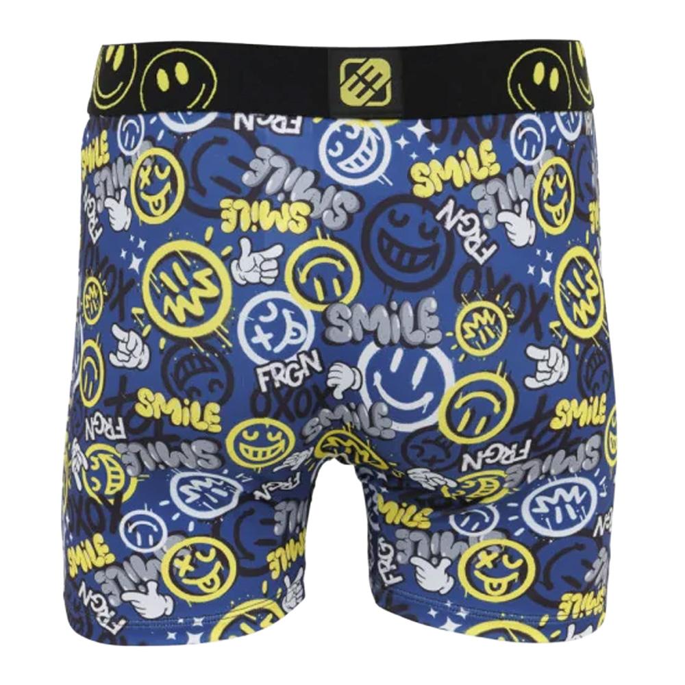 Boxer azul/amarillo para niño Freegun Smile ver 2