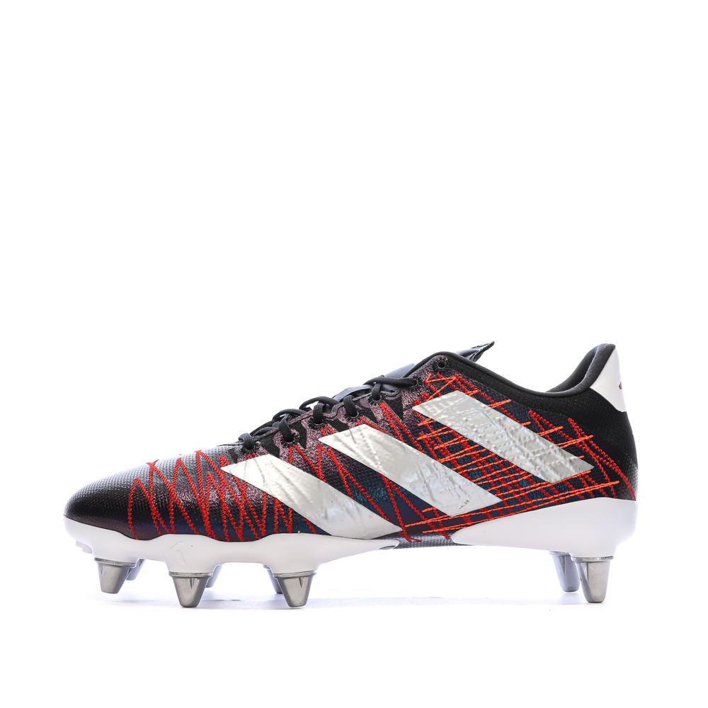 Zapatillas de rugby negras/rojas Adidas Kakari Z.1 SG barato