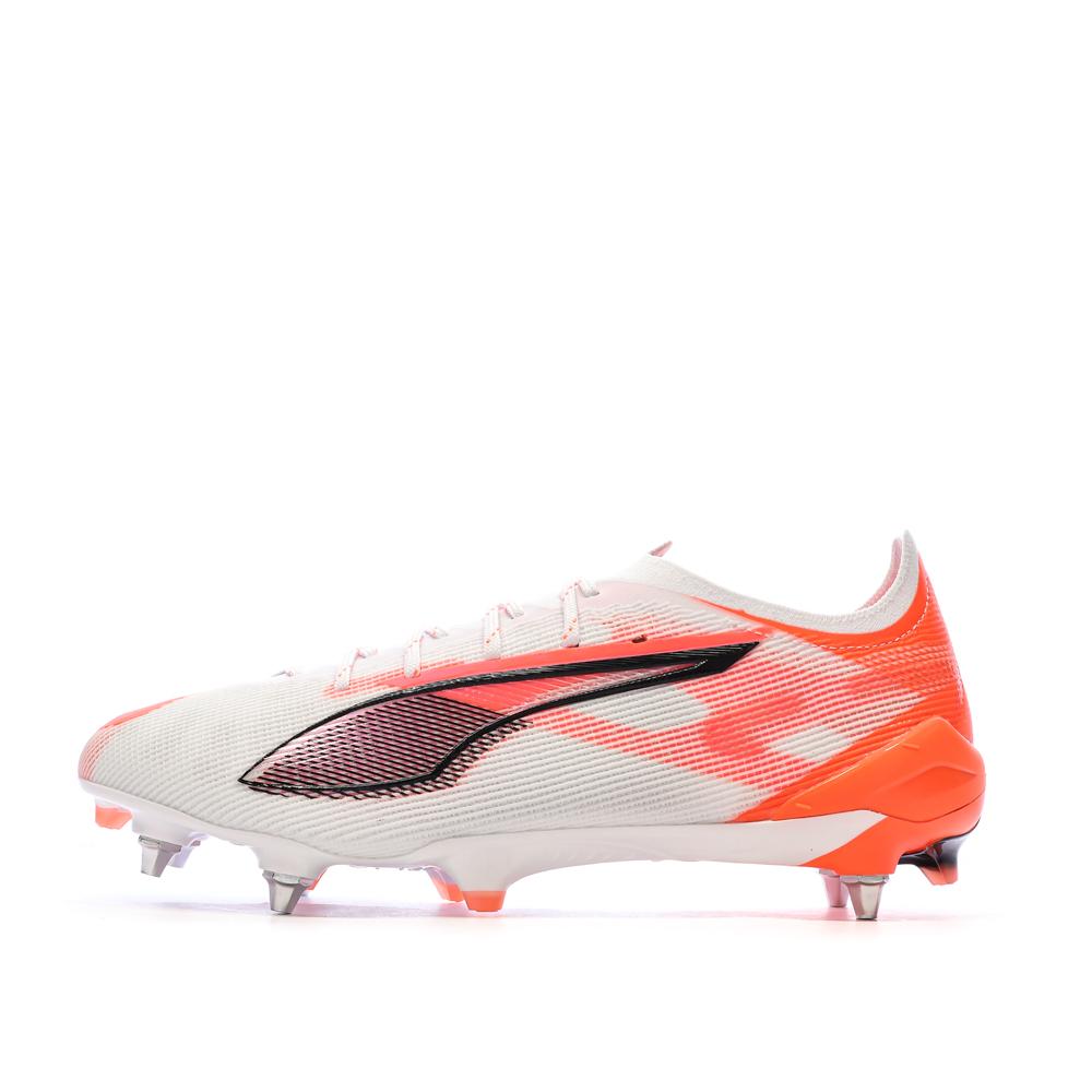 Chaussures de football Blanches/Orange Homme Puma Ultra 5 Ultimate 108343 affordable