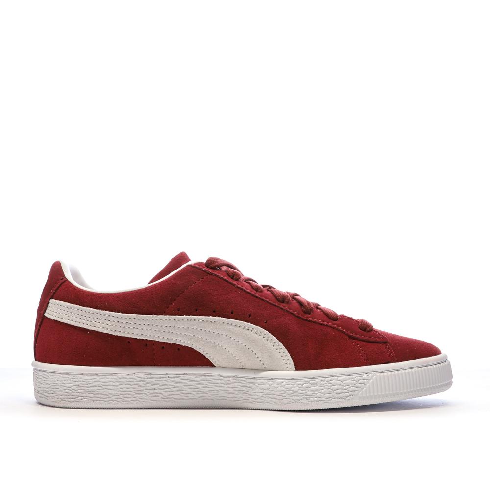 Baskets Bordeaux Mixte Puma Suede Classic XXL vue 2