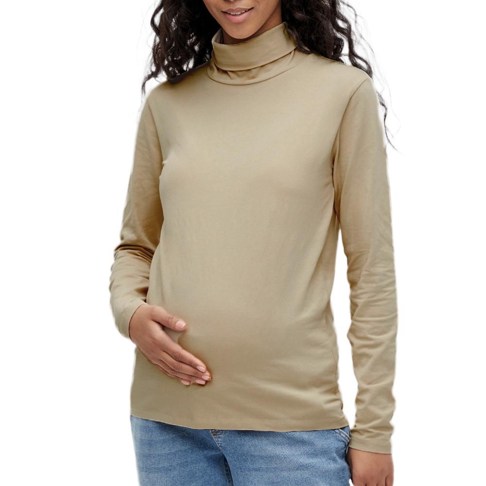 Camiseta Embarazo Beige Mujer MamaliciousMia barato