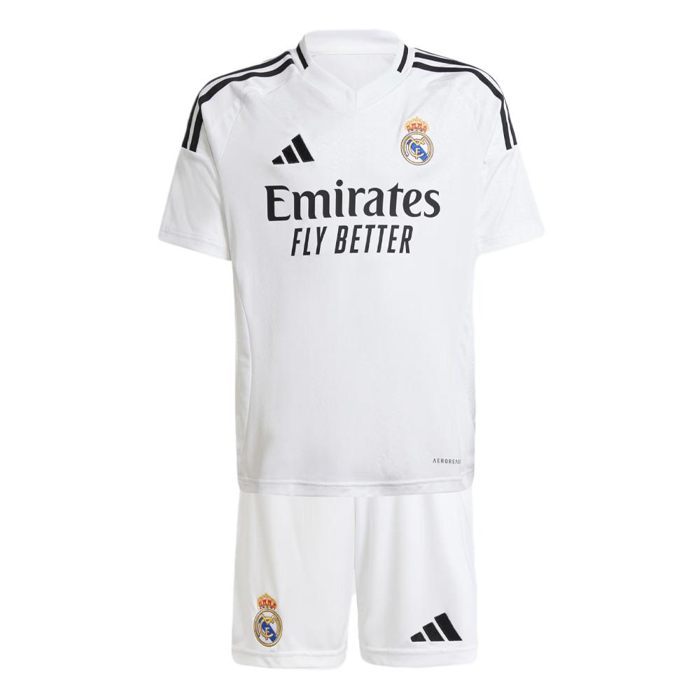 Real Madrid Mini Kit White Home Child Adidas 24/25 Photo of the Espace des Marques %store% store - view of %key%